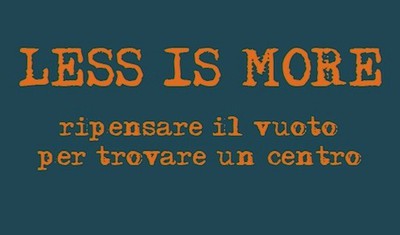 Logo progetto Less is More